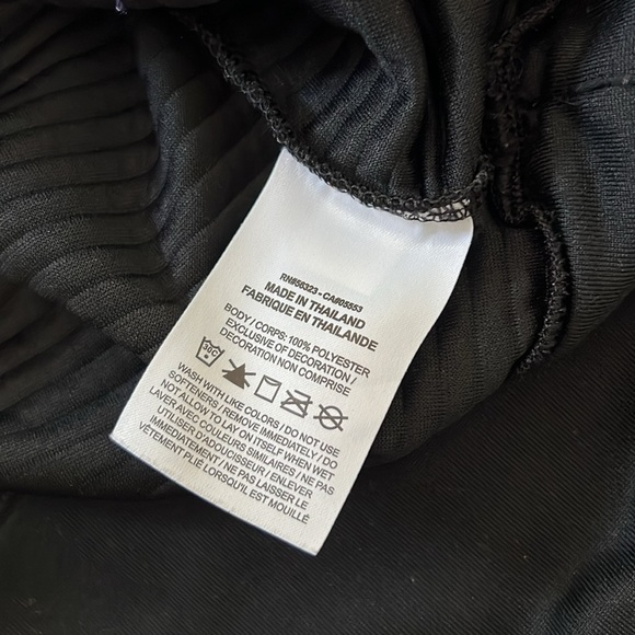 Nike Dri-Fit Training Crew Top Sweatshirt Black CD8991-010 Size XS Women - Picture 10 of 10